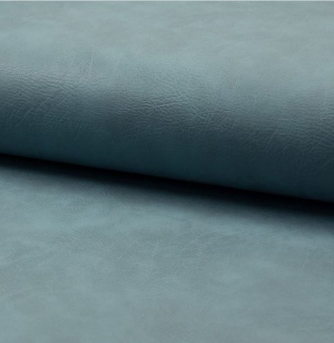 Kunstleder - Vintage - dusty blue